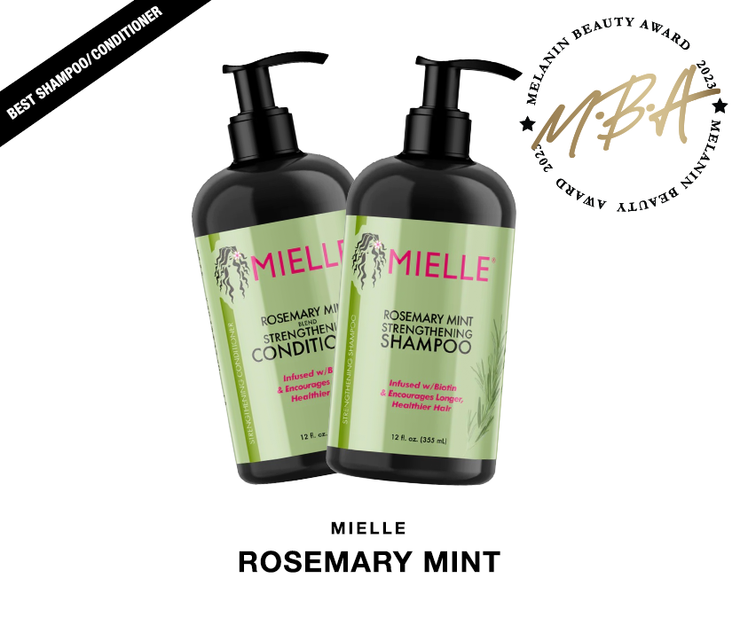 Mielle Rosemary Mint Shampoo and Mint duos