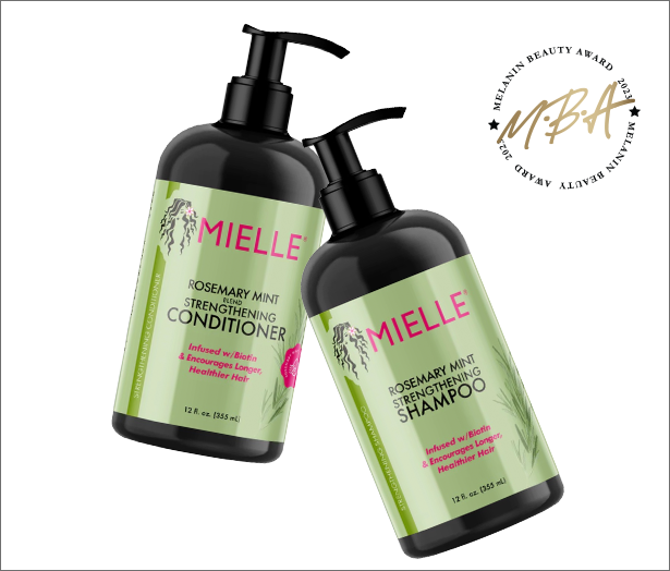 Mielle Rosemary Mint Shampoo and Mint duos
