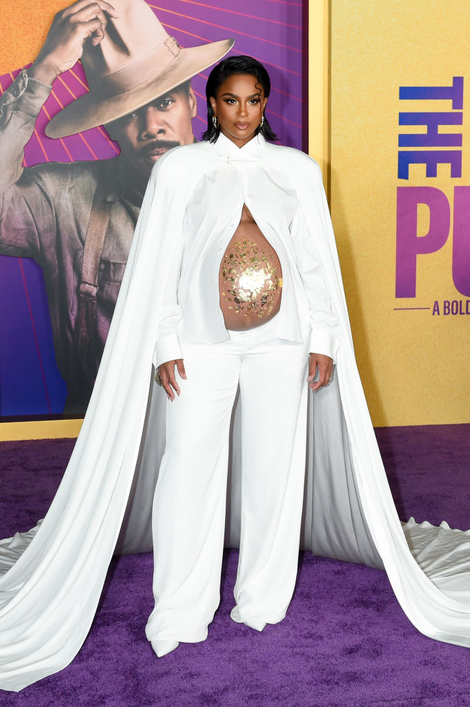 Ciara brought maternity fashion to a whole new level at the LA premiere.