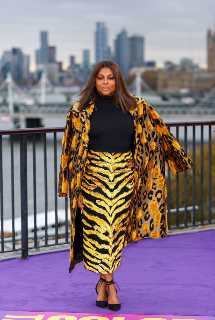 Henson ate and left no crumbs during "The Color Purple" Photocall event, too!