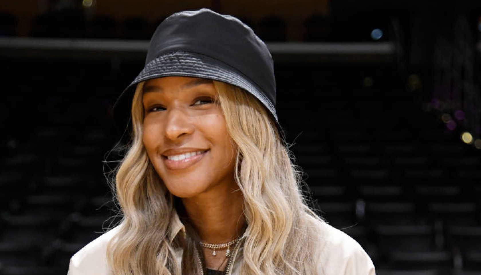 Celebrities At The Los Angeles Lakers Game