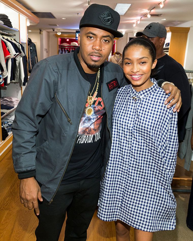 Yara Shahidi and Nas