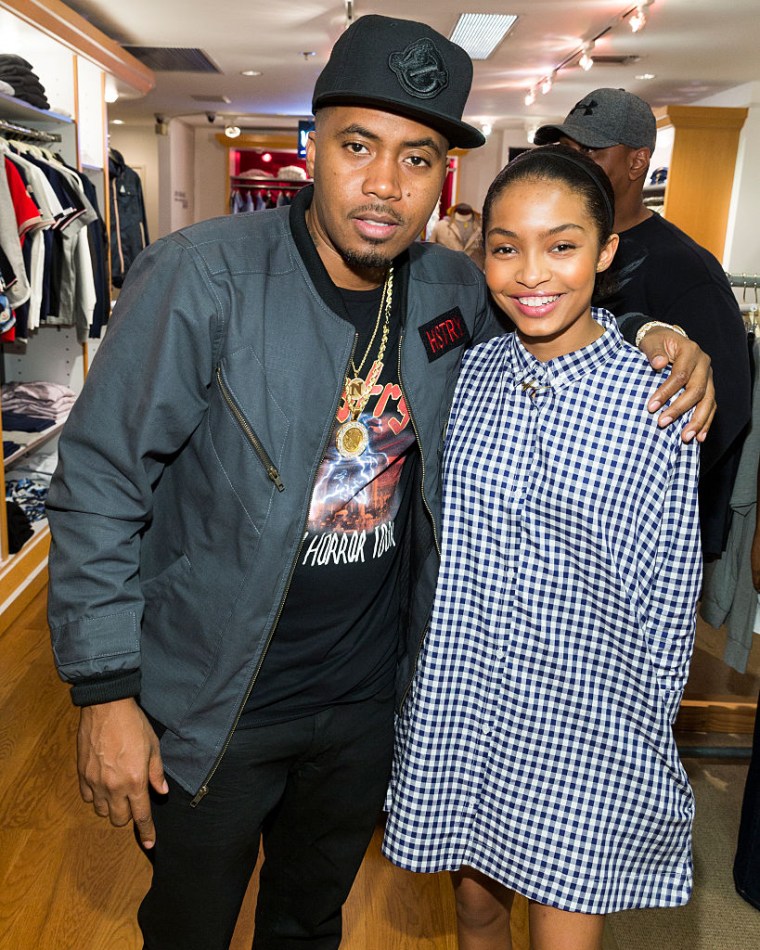 Yara Shahidi and Nas