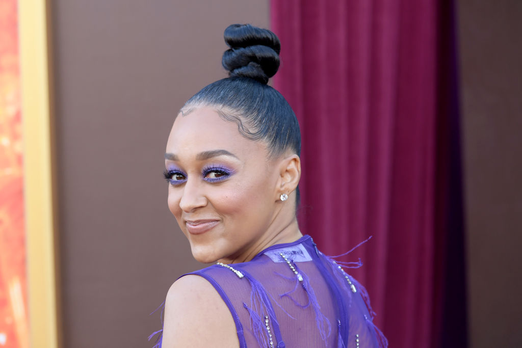 Tia Mowry Is Coming For 2024 In An Alluring Mugler Catsuit