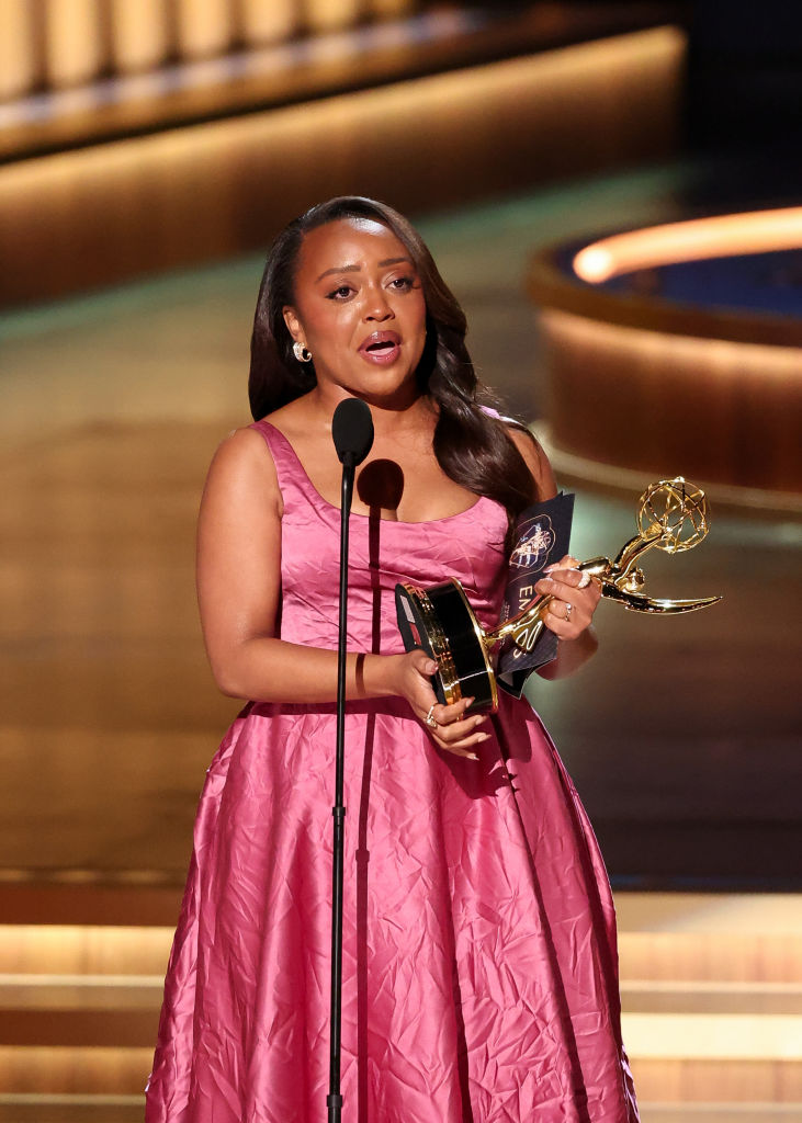 Quinta Brunson wins Emmy for lead actress 