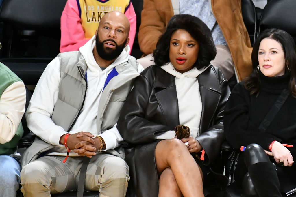 Celebrities At The Los Angeles Lakers Game