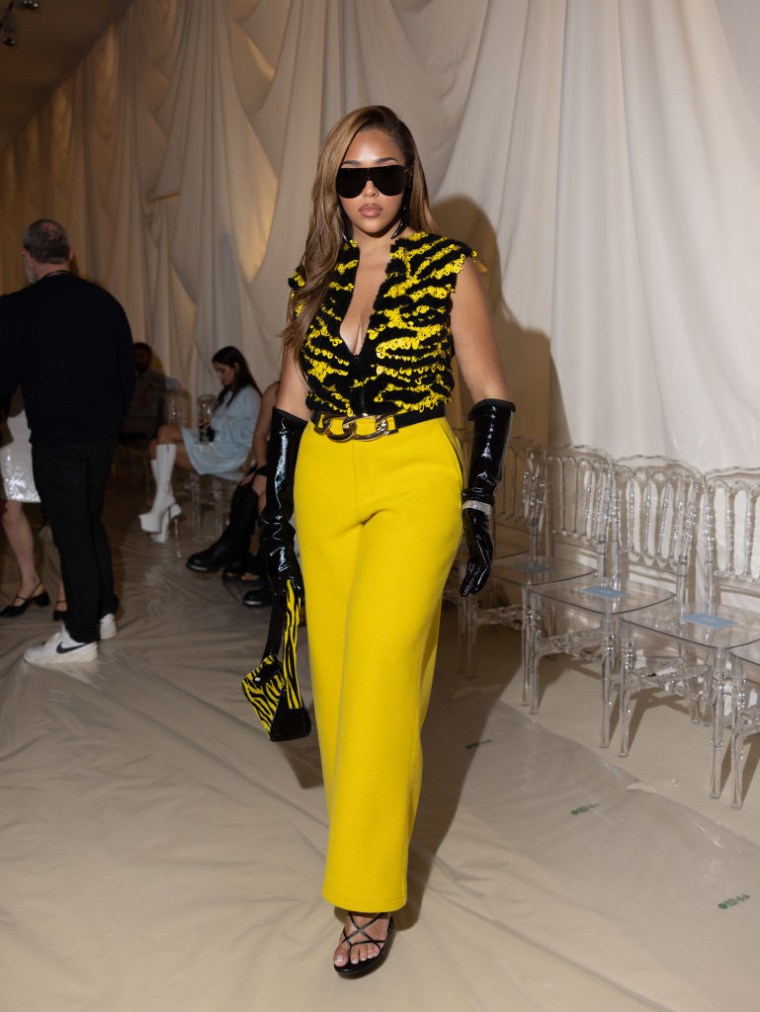 Black and Yellow Animal Print