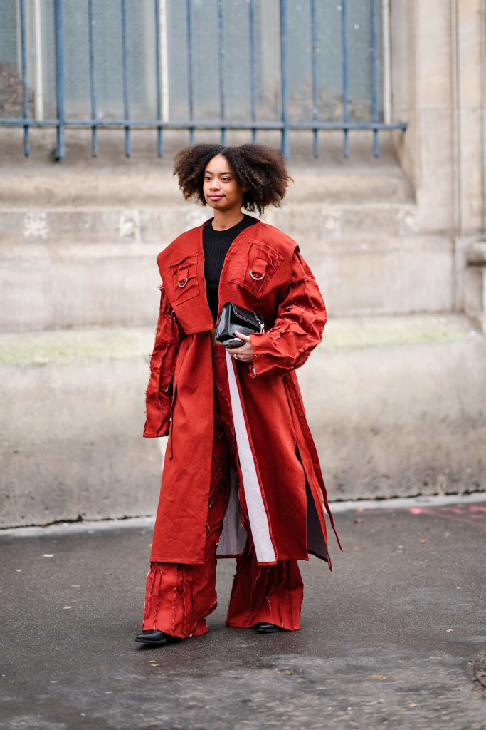 Red Trench Coats