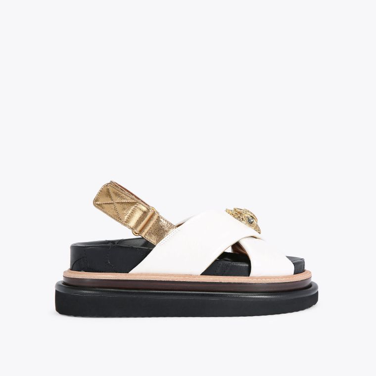 Orson Cross Strap Sandals
