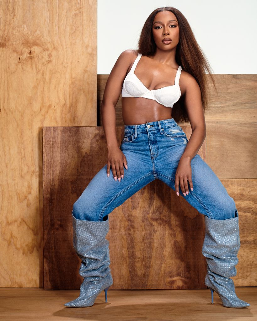 Victoria Monet X Good American Jeans