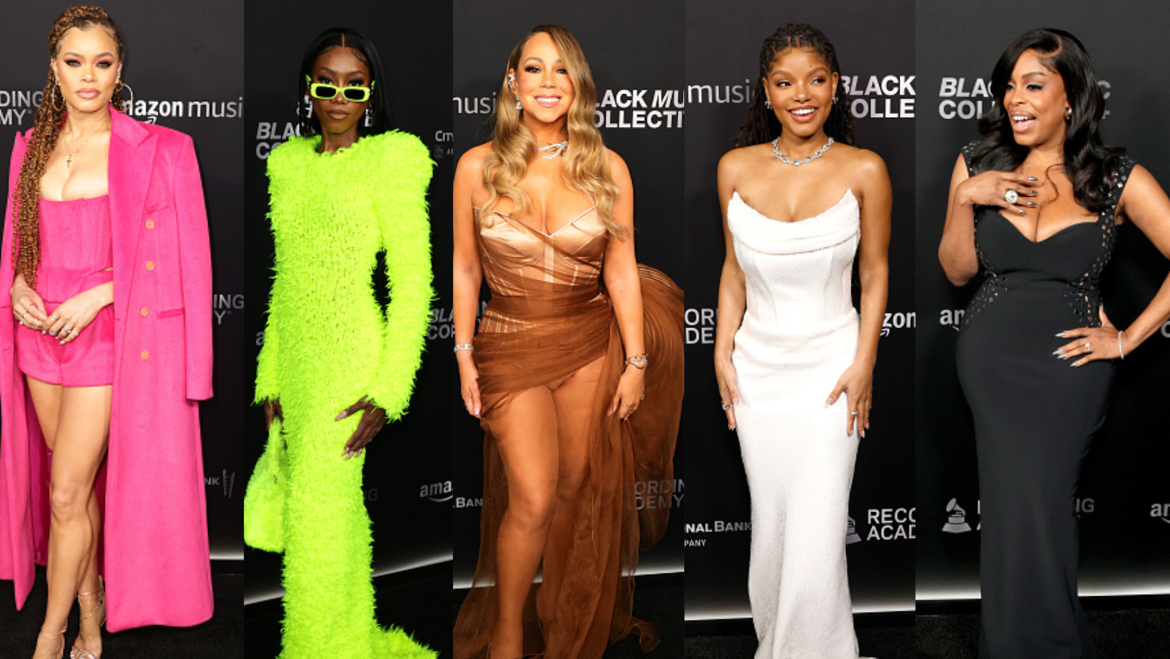 Red Carpet Rundown: Top Looks from The Recording Academy The Black Music Collective