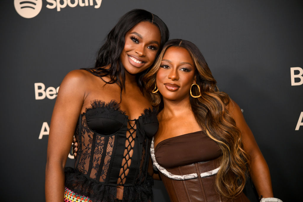 Victoria Monet coco jones- grammys weekend 2024 Spotify Best New Artist Party