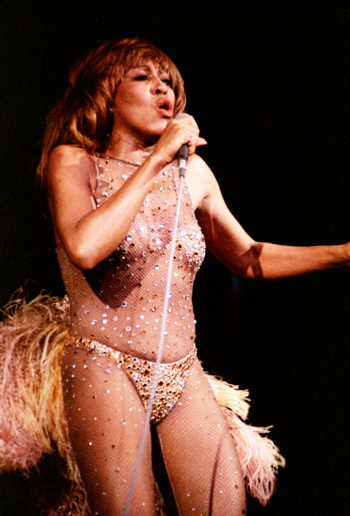 Tina Turner Performs At Hammersmith Odeon In 1979