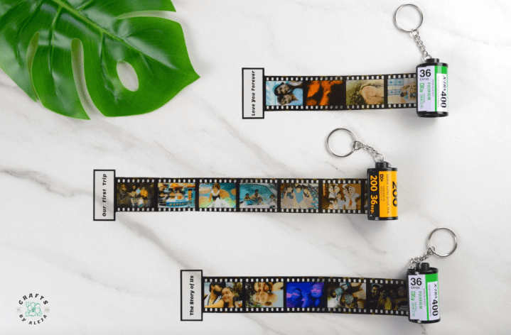 Memory Film Keychain