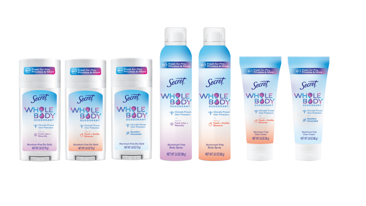 Secret Deodorant X third Love event