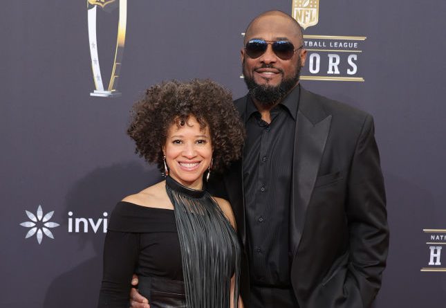 Kiya Tomlin and Mike Tomlin