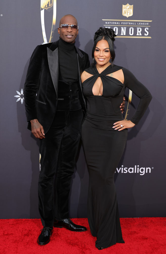 Chad "Ochocinco" Johnson and Sharelle Rosado