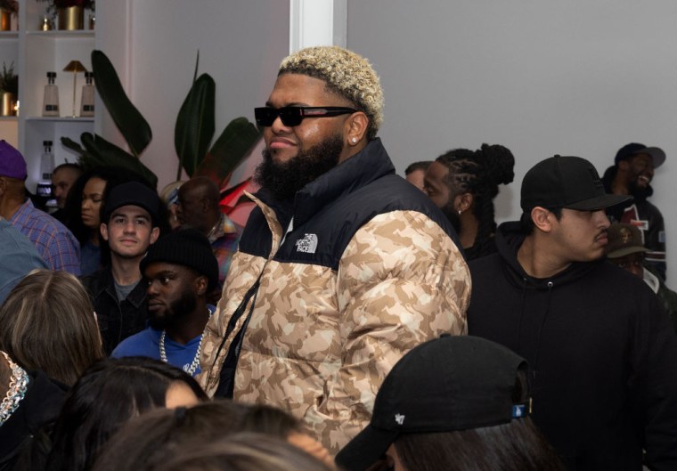 Druski gets the party going.