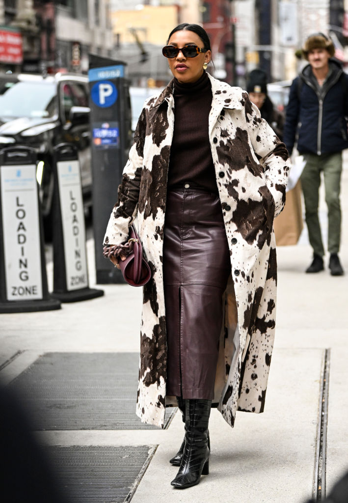 Statement Coat: Animal Print