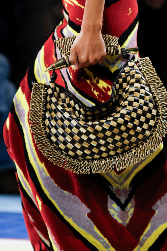 Woven handbags
