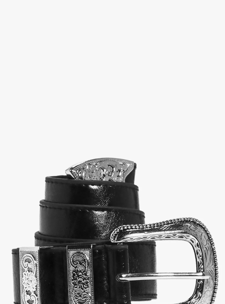 Western Buckle Boyfriend Belt