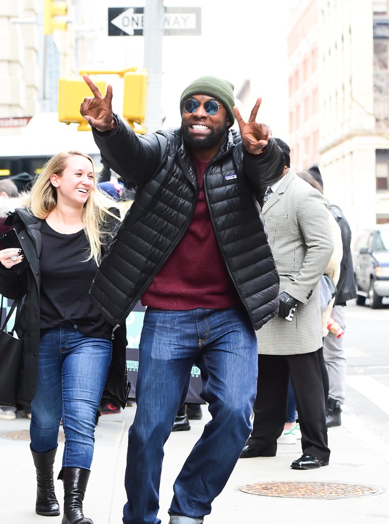 He's a runner. He's a track star.