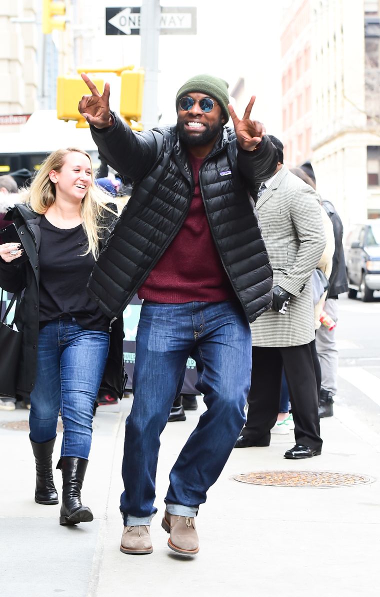 He's a runner. He's a track star.