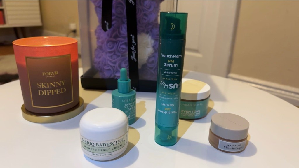 Tatayana Yomary Nighttime Skincare Routine with Urban Skin Rx YouthHero AM/PM Serum