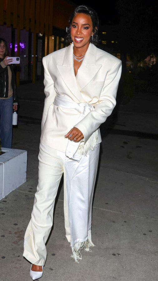 Celebrity Sightings In Los Angeles - February 22, 2024