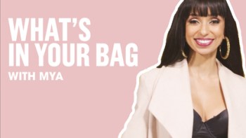 Mya Shares Her Tips On Buying Vegan Cosmetics | What's In Your Bag
