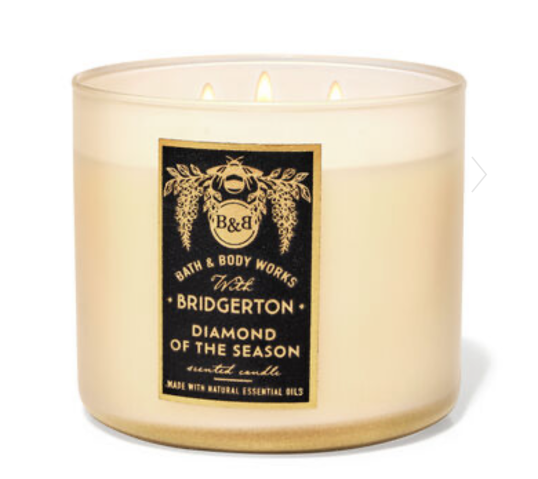 Bridgerton 3-wick candle