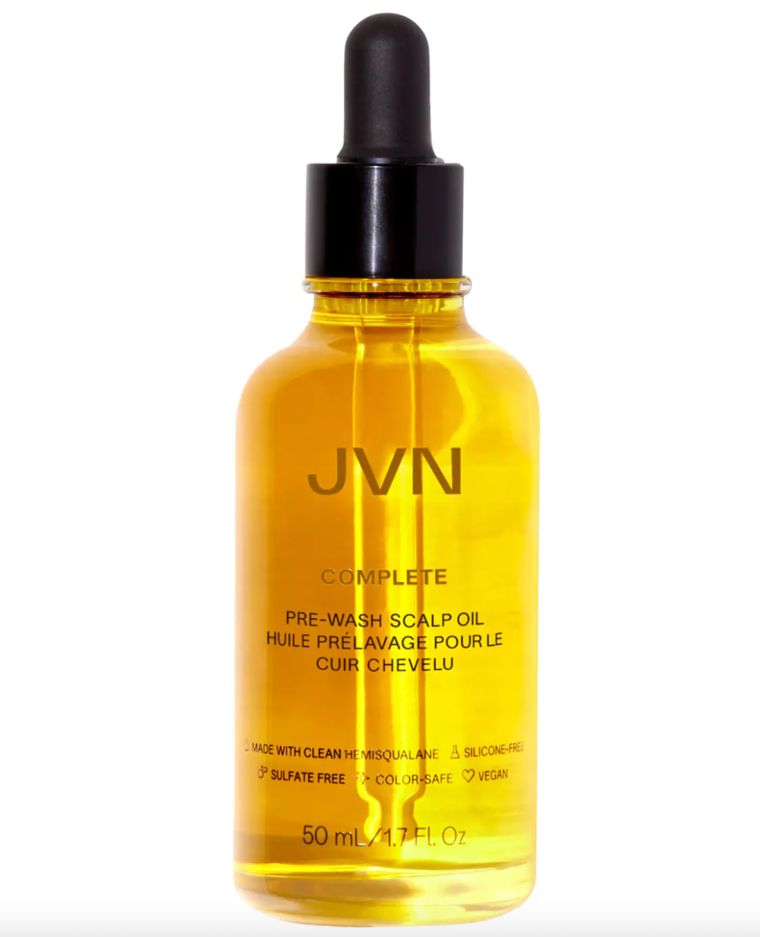 JVN Complete Pre-Wash Scalp & Hair Strengthening Treatment Oil