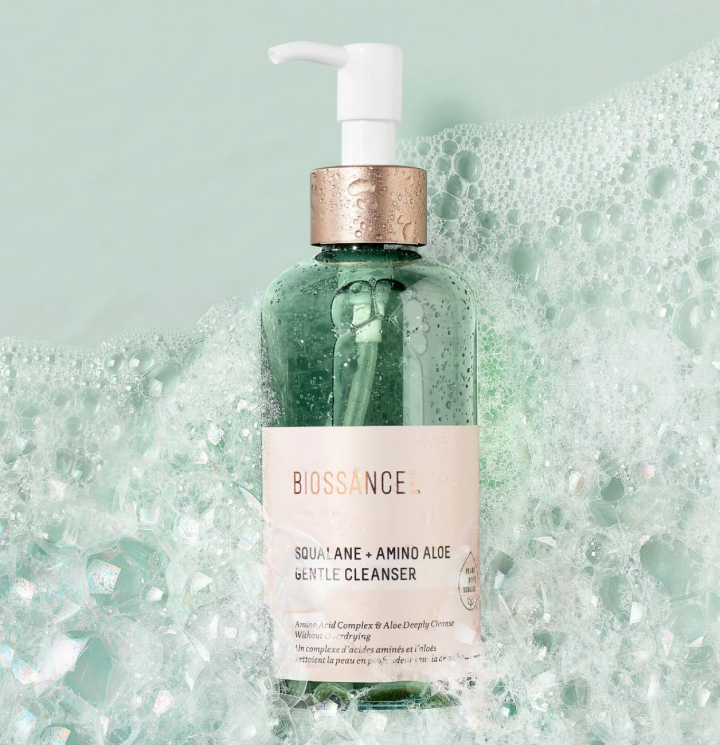 Biossance Squalane + Amino Aloe Gentle Pore-Minimizing Cleanser