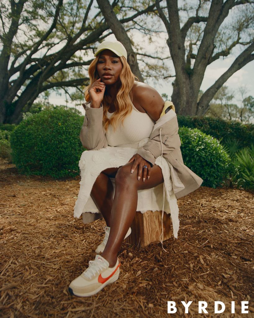 Serena Williams Debuts Her New Beauty Brand, Discusses Motherhood And More In 'Byrdie'