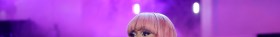 Nicki Minaj performing onstage during her Pink Friday 2 World Tour at Madison Square Garden