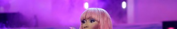 Nicki Minaj performing onstage during her Pink Friday 2 World Tour at Madison Square Garden