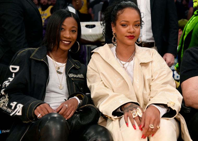 Rihanna and Melissa Forde