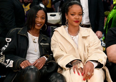 Celebrities At The Los Angeles Lakers Game