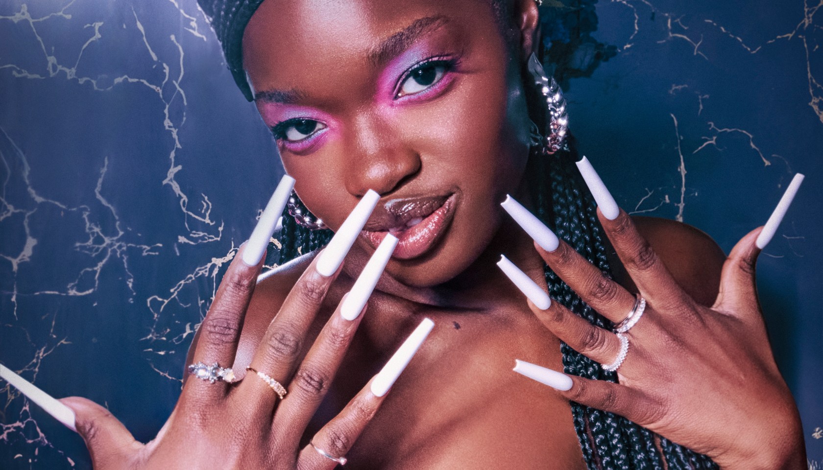 Nicki Minaj Pink Friday Nails