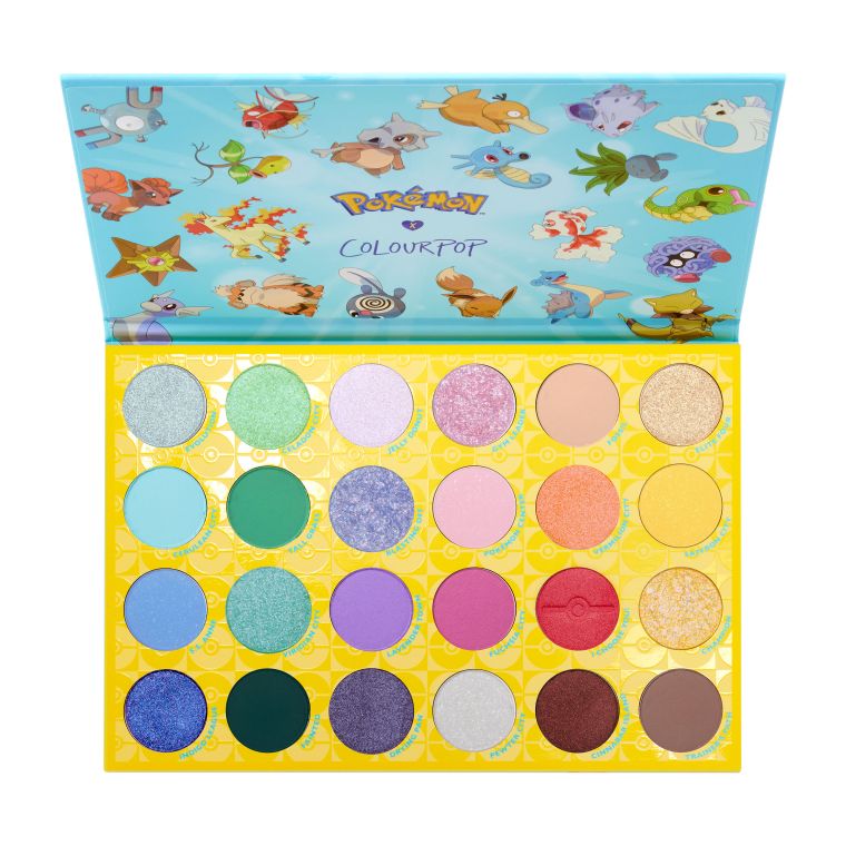 Colourpop's Pokemon Eye Shadow Palette