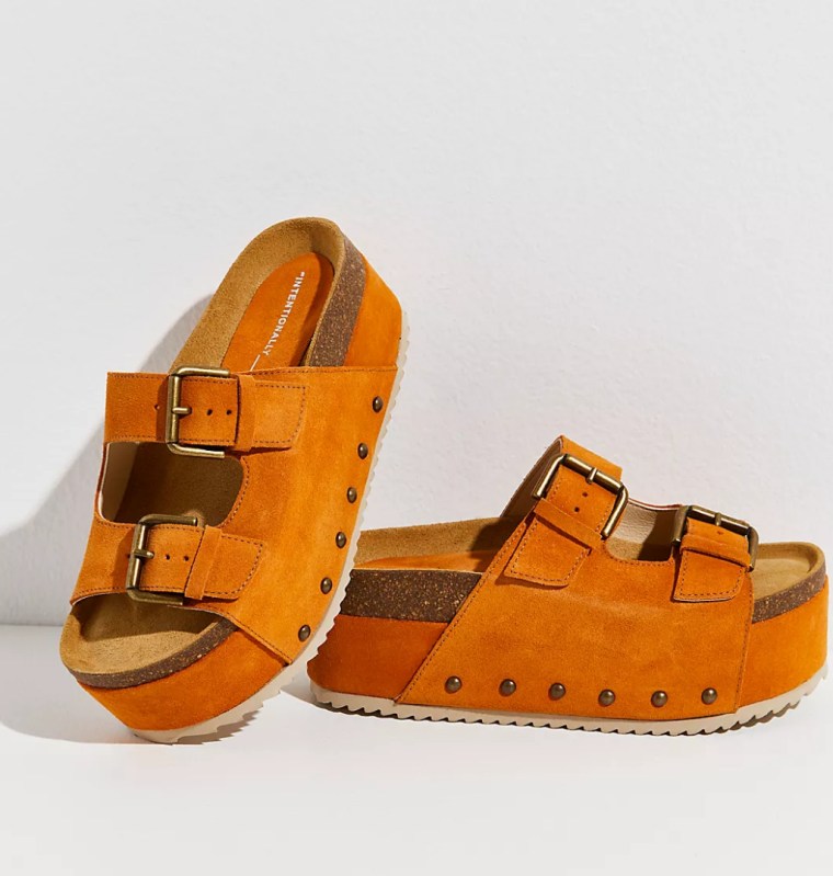 Free People's Rule Breaker Flatform Sandals