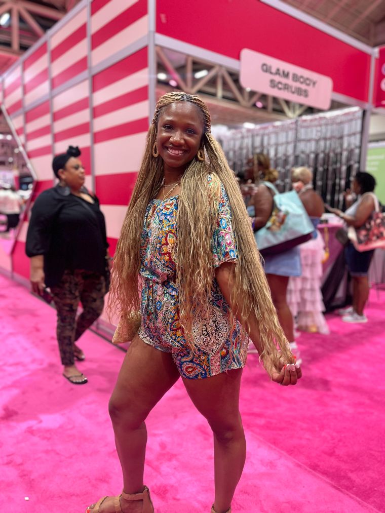 Micro braids, but make them goddess