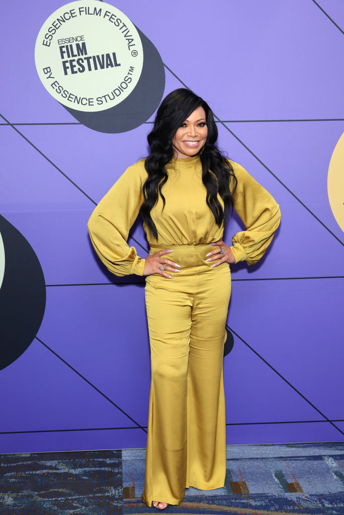 Tisha Campbell is living her life like its golden.