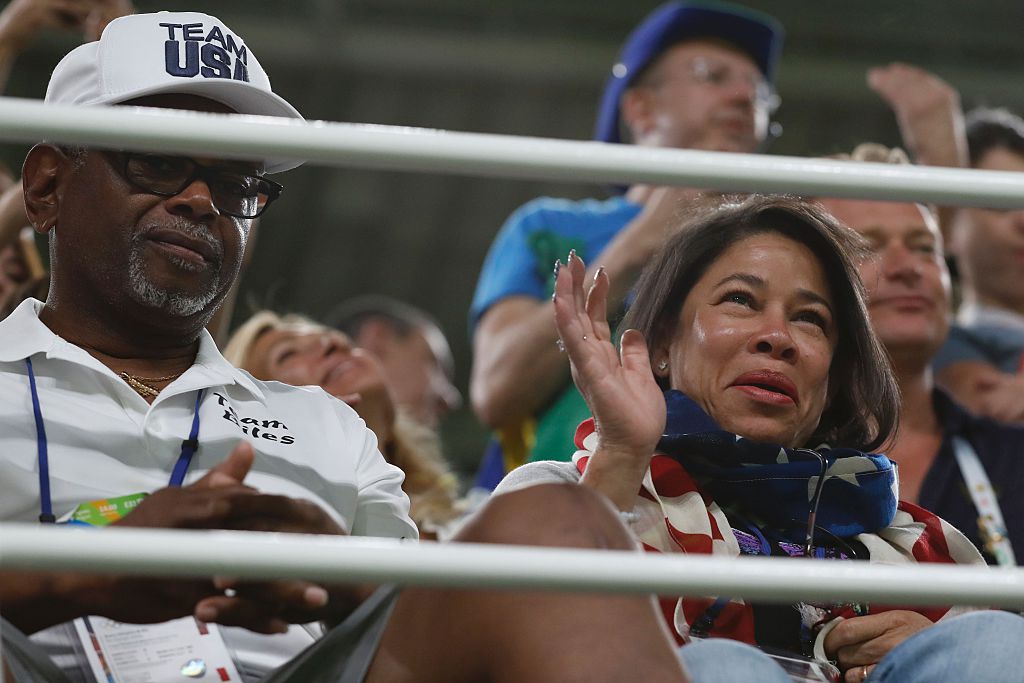 Simone Biles parents