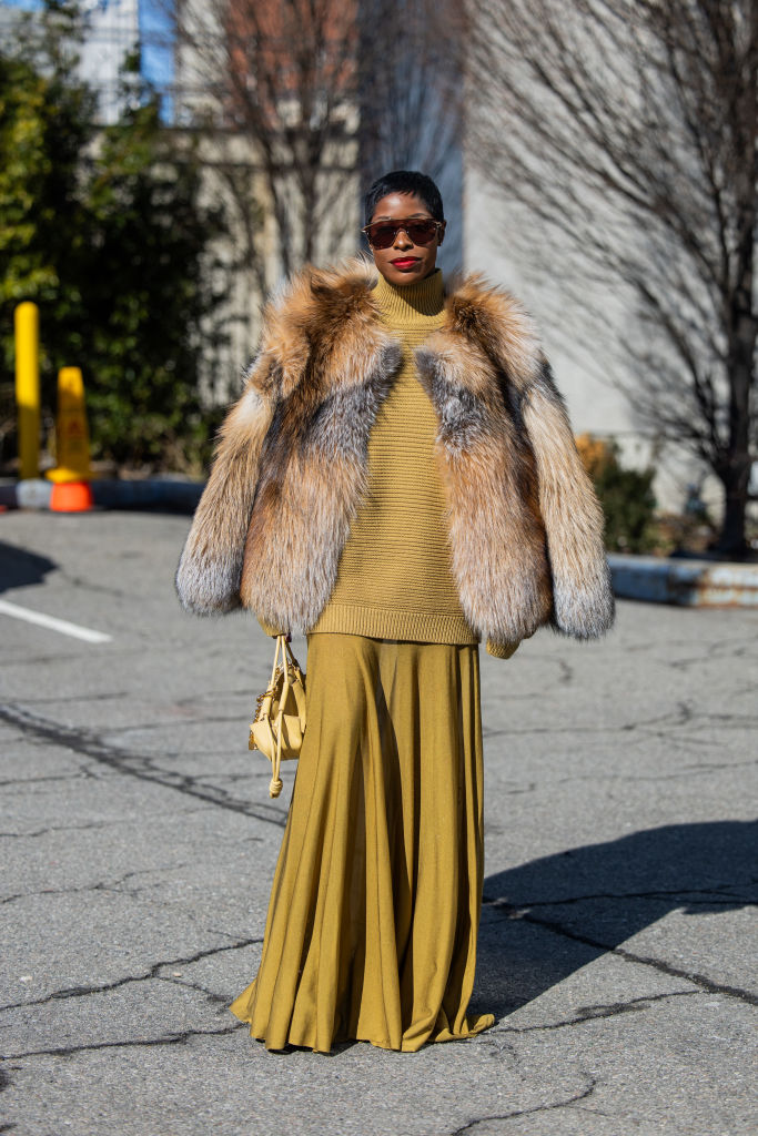 Street Style - February 2024 - New York Fashion Week - style influencer Jenee Naylor 
