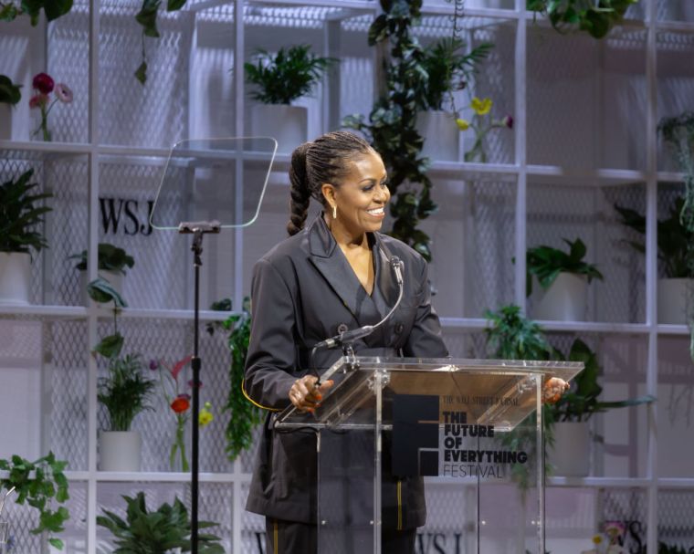 Former First Lady Michelle Obama attends the 2023 WSJ's Future Of Everything Festival