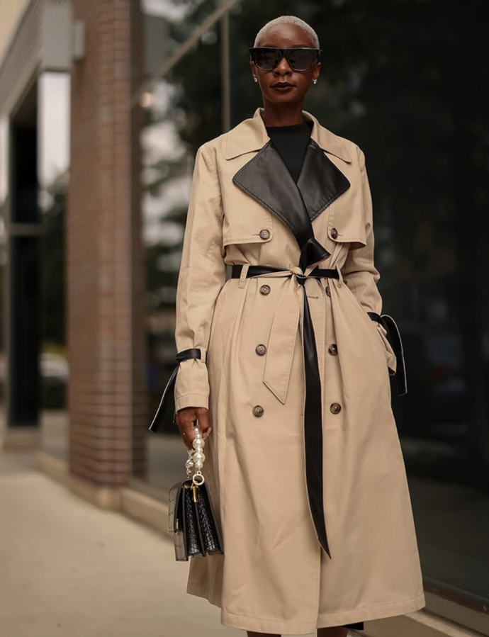 The Drop Women's Hummus Trench Coat by @signedblake