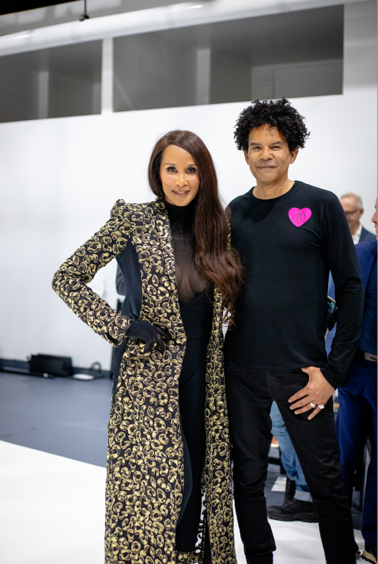 Beverly Johnson and Aaron Walton