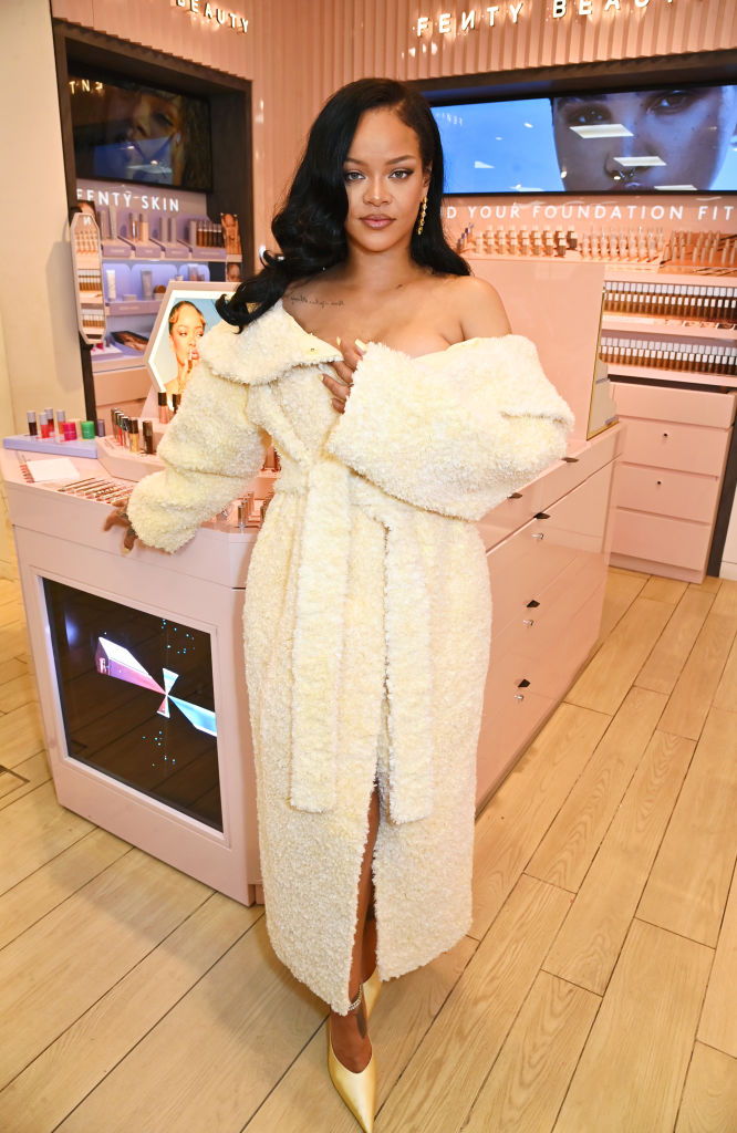 Rihanna Celebrates the Launch of Fenty Hair Exclusively at Selfridges