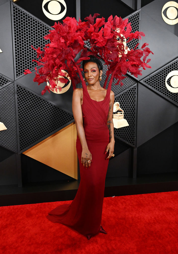 Dawn Richards at the 66th Annual GRAMMY Awards